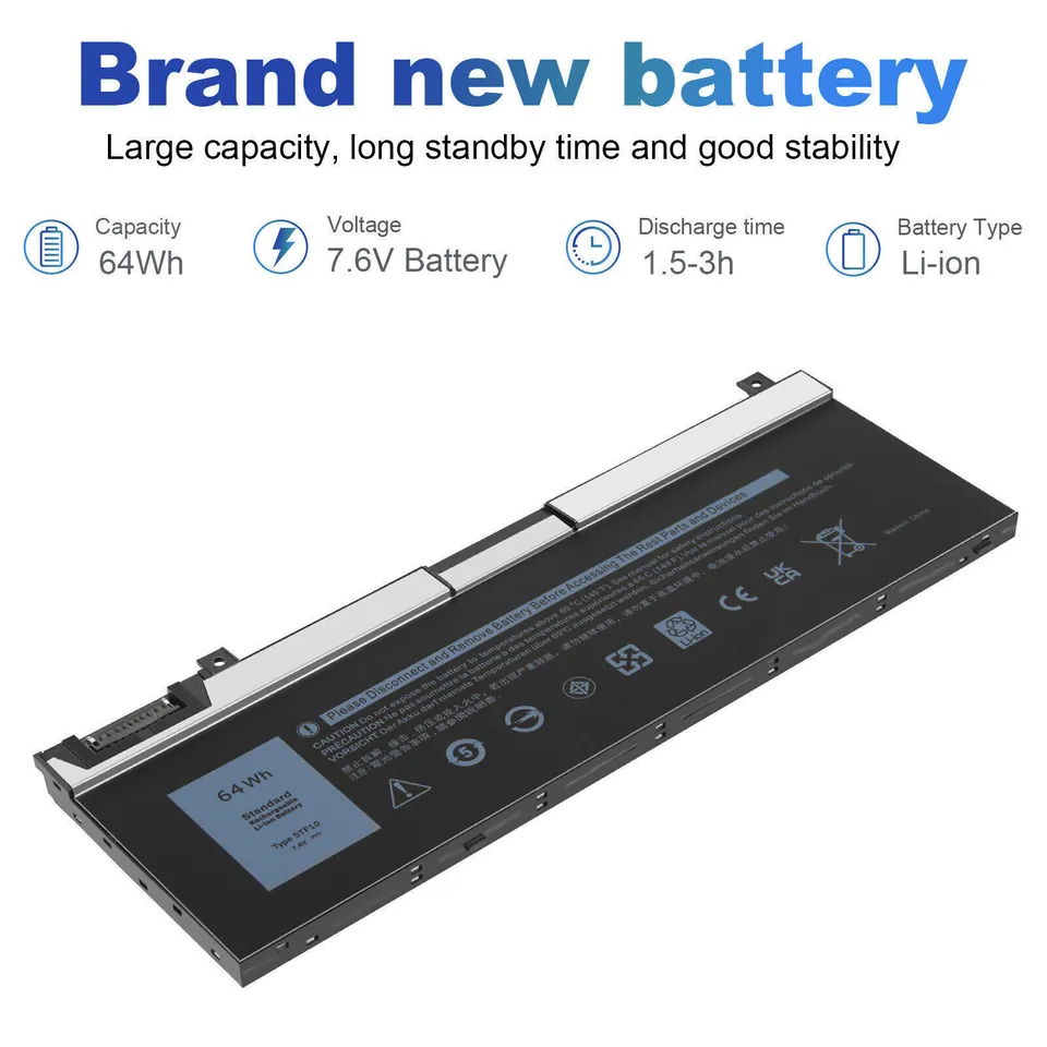 Dell P34E001 Battery 4