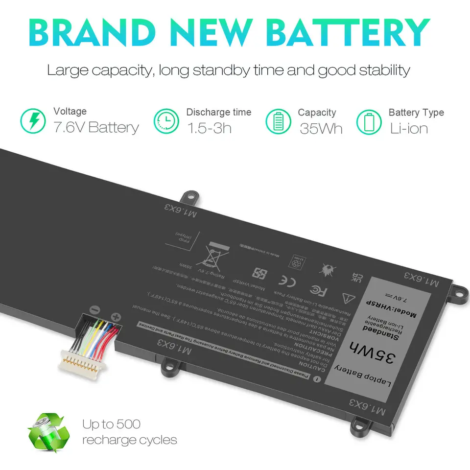 Dell VHR5P Battery 1