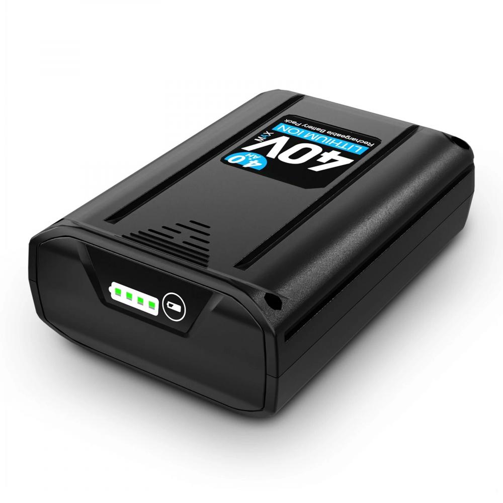 Replacement 40V 6Ah Lithium-Ion Battery For Kobalt KB640-03 – Extended Run, 6.0 Ah, Black