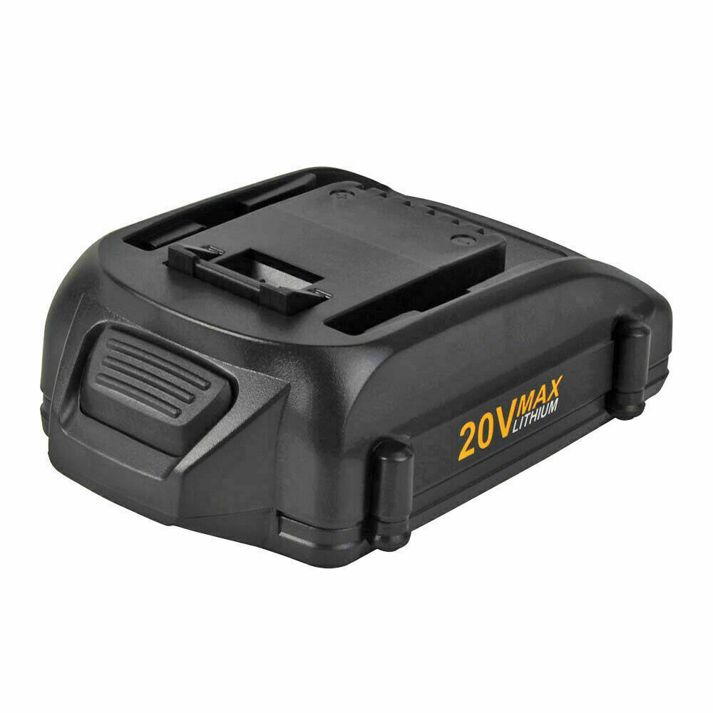 Worx 20V Lithium Battery&Charger - 6.0Ah Power Replacement 2 Packs for WA3868 WA3578 WA3525 WA3520 WG151s WG155s