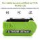 GreenWorks MO40L00 20'' Brushless Dual Port Lawn Mower Replacement Battery 3