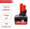 Milwaukee 12V C12 DD 12 volt Super Long Run Replacement Battery 3