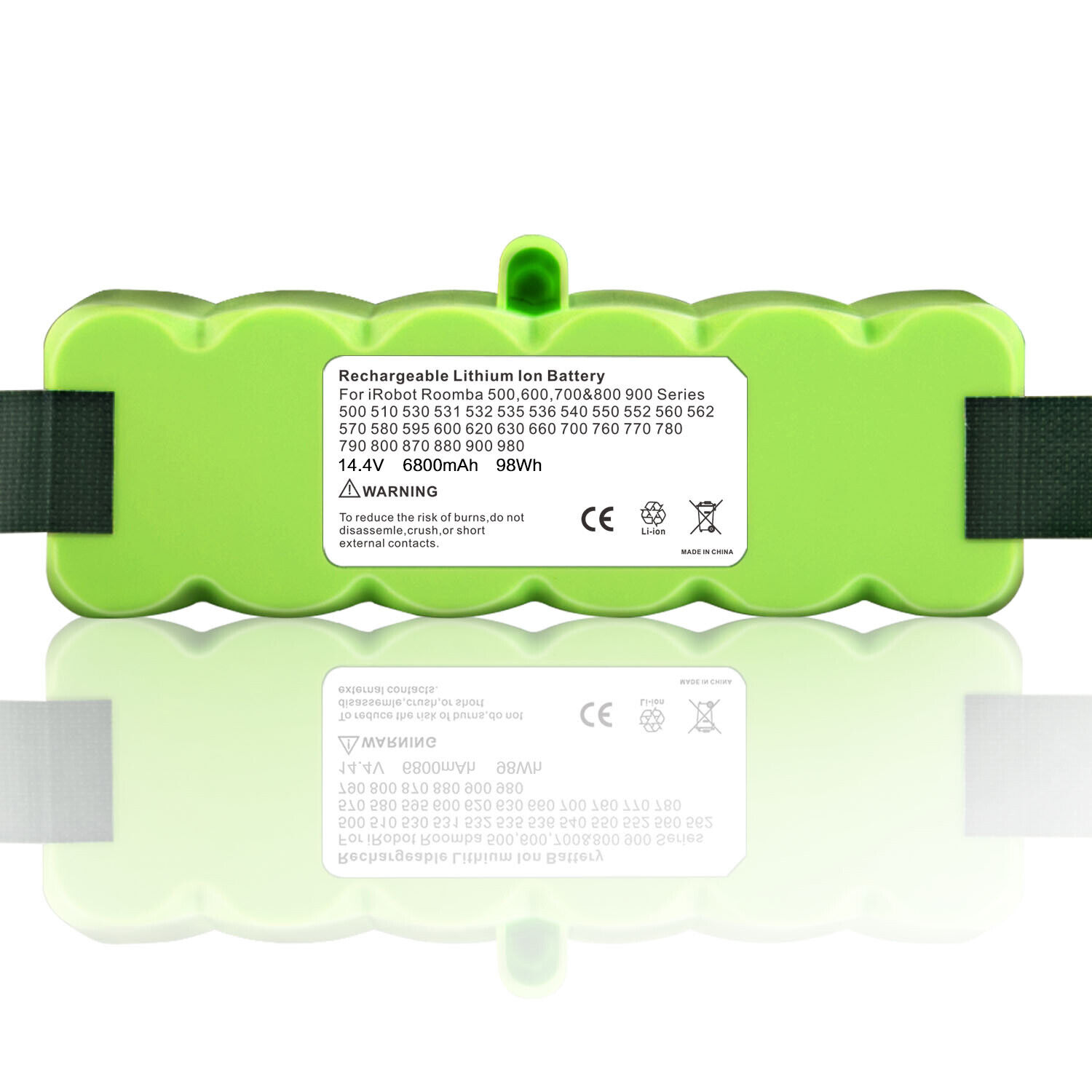 forlænge Tjen absorption iRobot Roomba 645 Li-ion Extended Long Life Replacement Battery